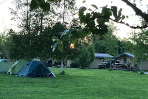 Yttermalungs Camping - Zeltplatz auf dem Campingplatz