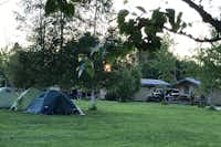Yttermalungs Camping - Zeltplatz auf dem Campingplatz