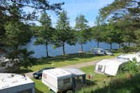 Yxningens Camping - Wohnmobil- und  Wohnwagenstellplätze am Ufer