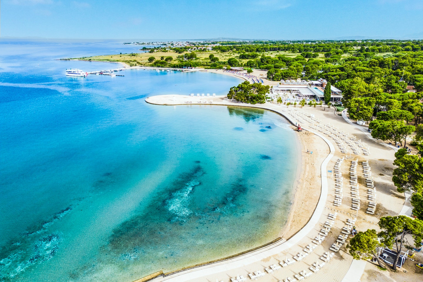 Zaton Holiday Resort  - Campingplatz aus der Vogelperspektive