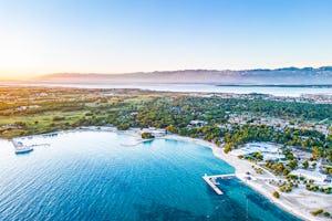 Zaton Holiday Resort - Luftaufnahme des Campingplatzes