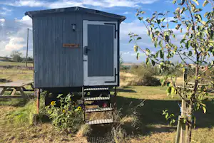Zeltwiese Löbejün - Mobilheim auf dem Campingplatz