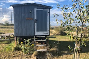 Zeltwiese Löbejün - Mobilheim auf dem Campingplatz