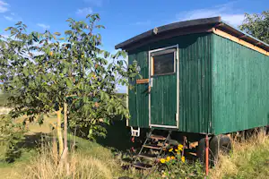 Zeltwiese Löbejün - Mobilheim auf dem Campingplatz