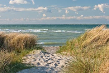 Campeggio al mare sul Baltico