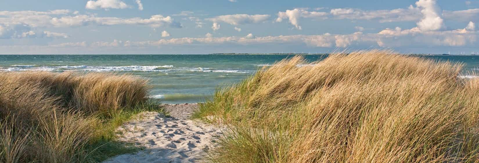 Camping an der Ostsee am Meer
