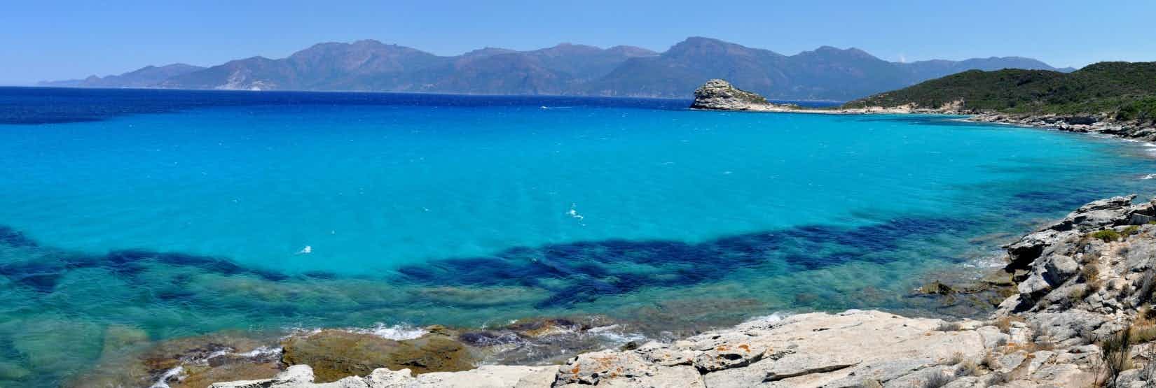 Kamperen aan zee in Corsica