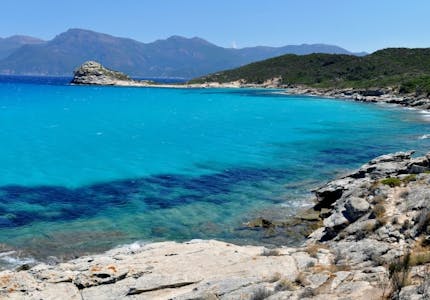 Camping am Meer auf Korsika