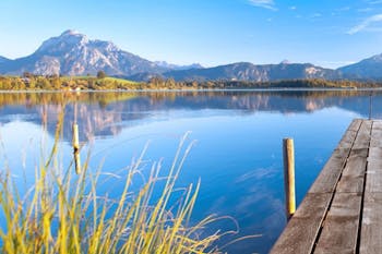 Campeggio al lago in Baviera
