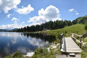 Campeggio al lago in Austria