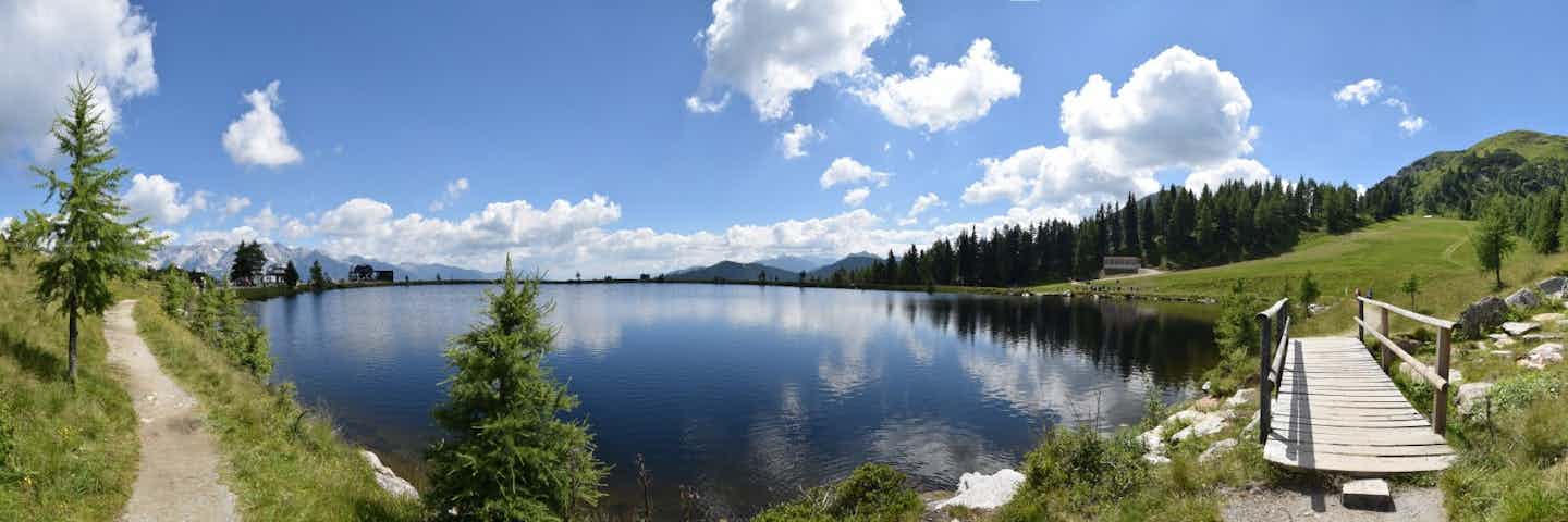 Campeggio al lago in Austria
