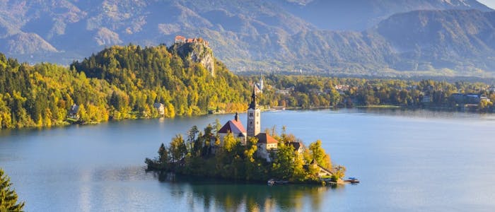 Campeggio al lago in Slovenia