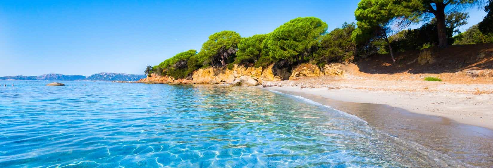 Camping am Strand auf Korsika