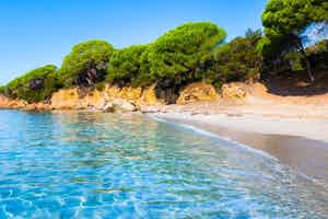Camping am Strand auf Korsika