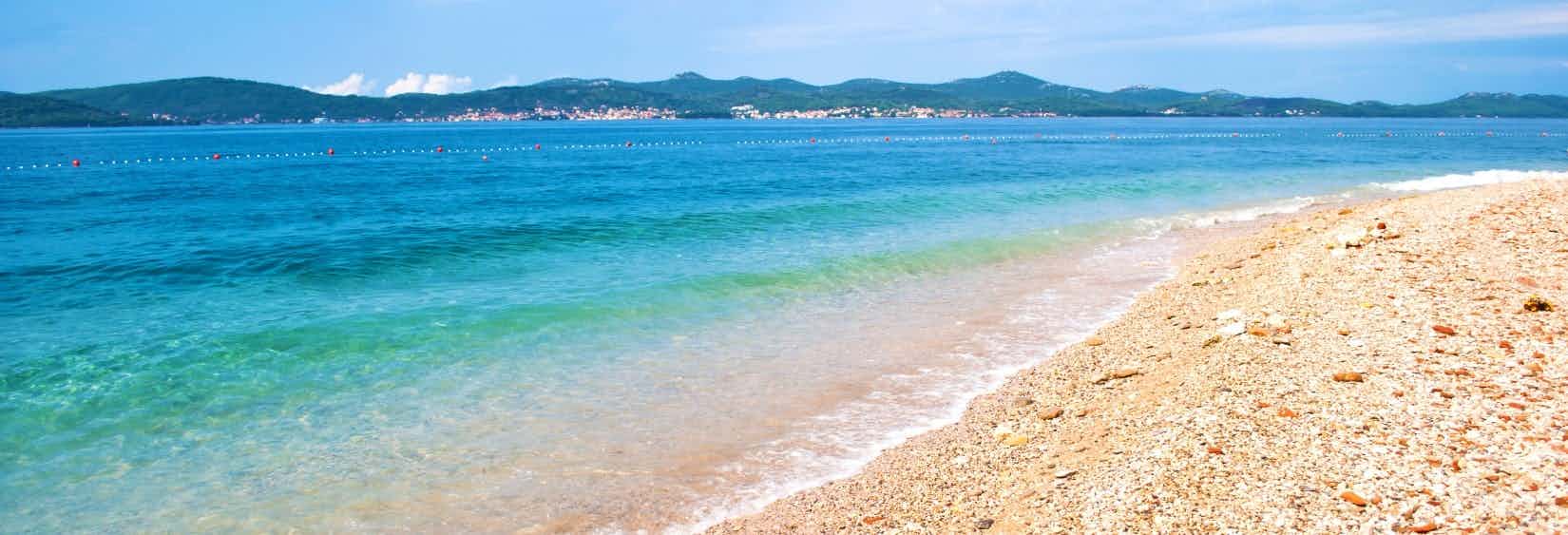 Camping am Strand in Kroatien