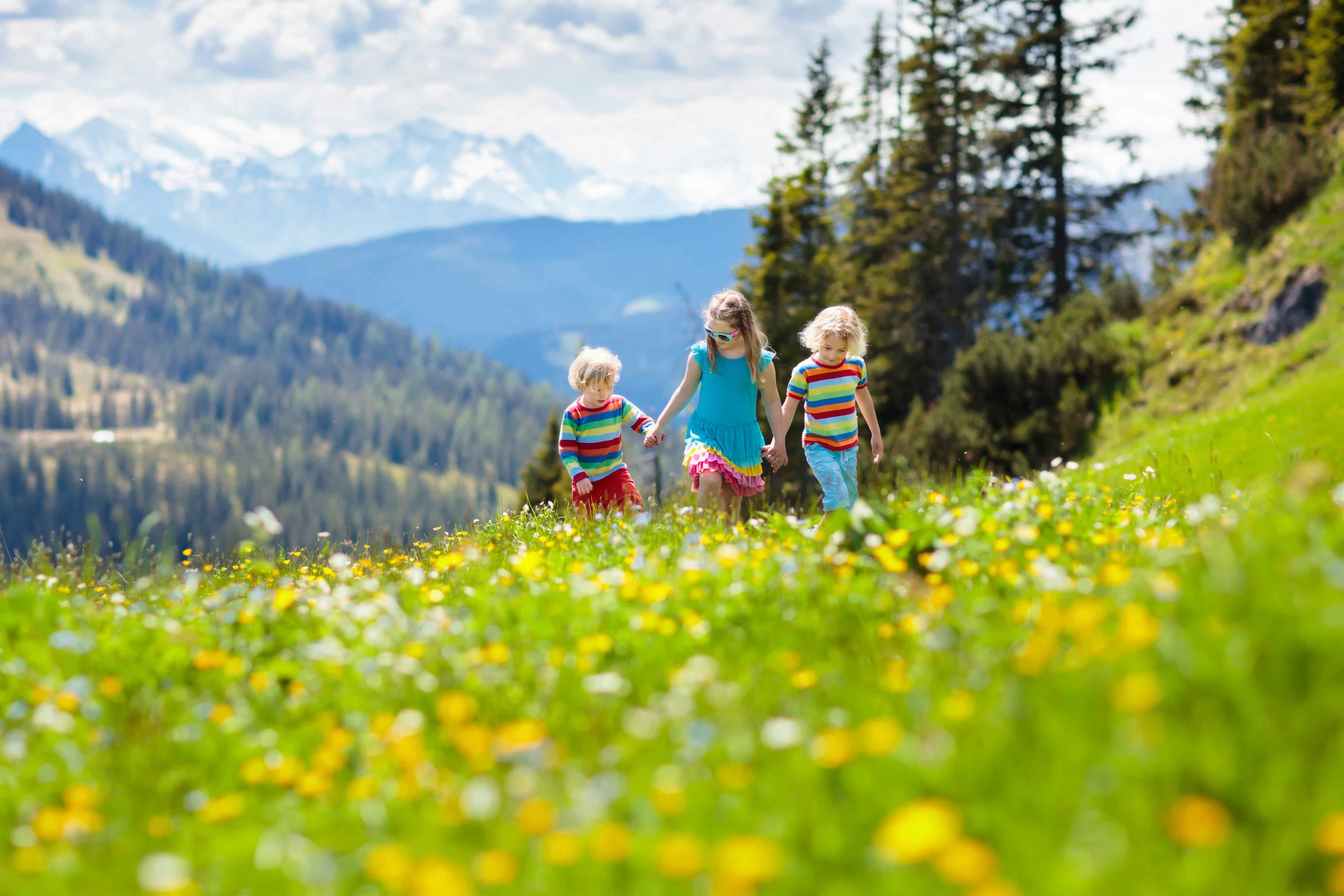 Camping avec des enfants en Autriche