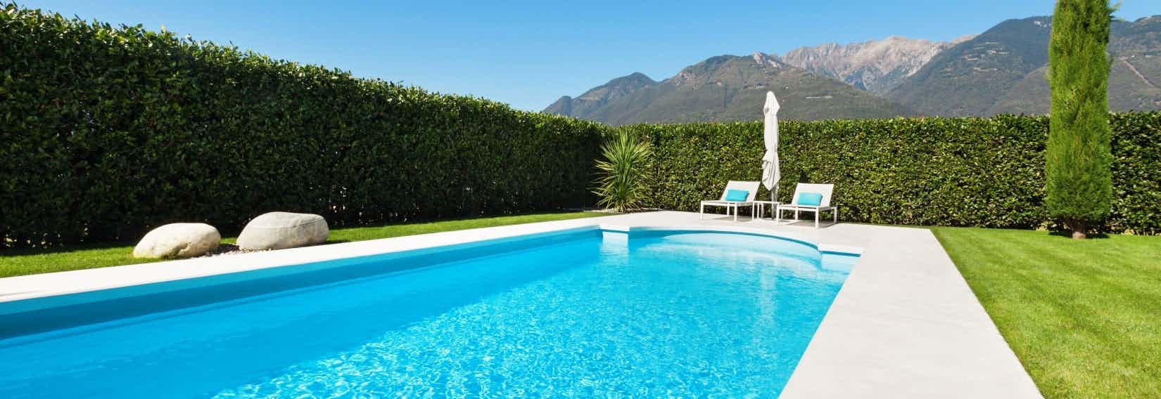 Camping am Luganer See mit Pool