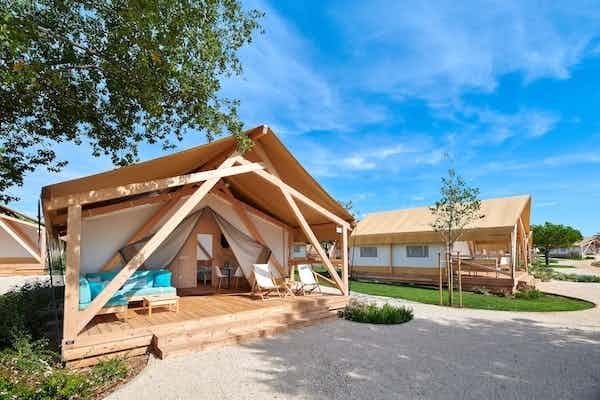 Glamping am Meer in Kroatien