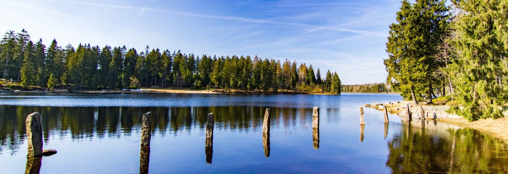 Camping am See im Harz