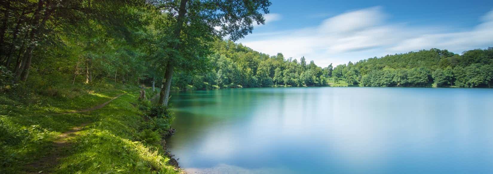Camping am See in der Eifel