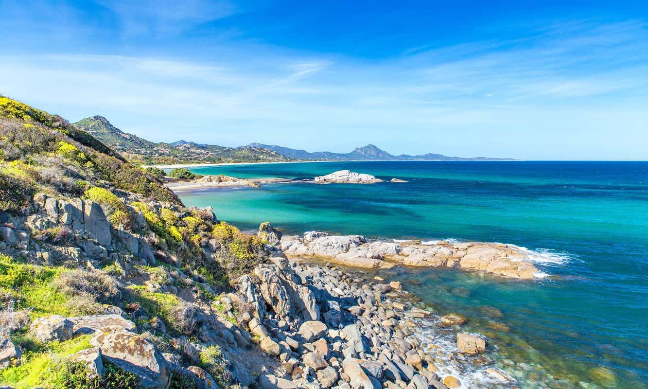 Camping am Meer auf Sardinien