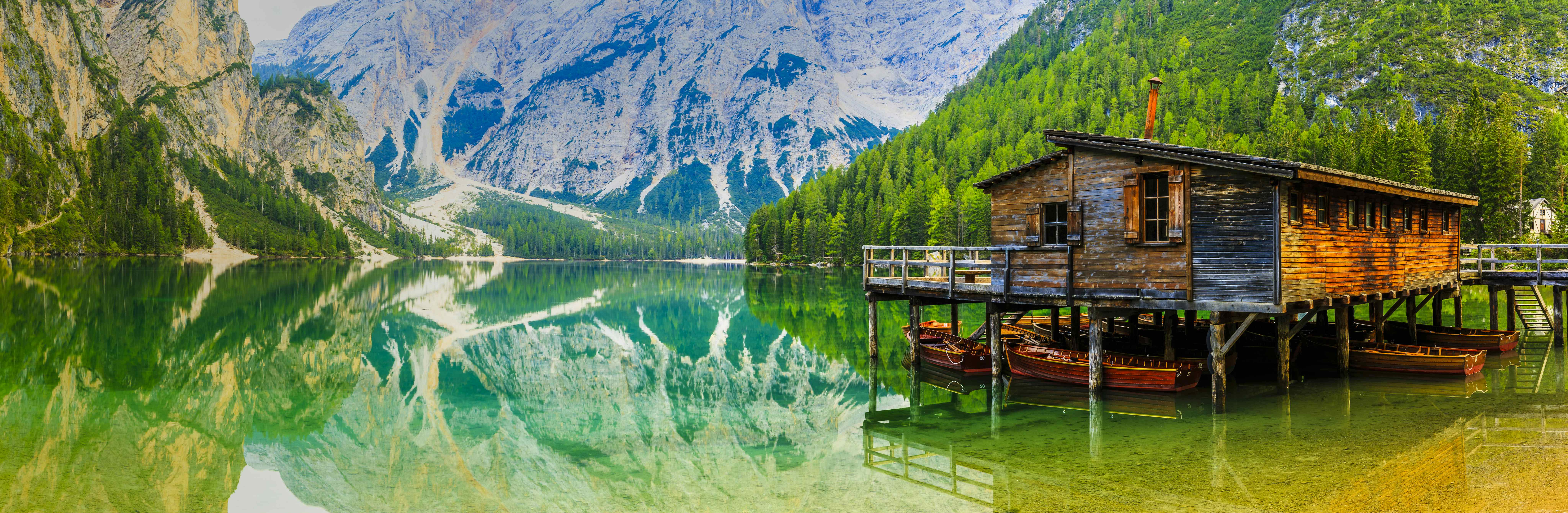 Camping in den Dolomiten