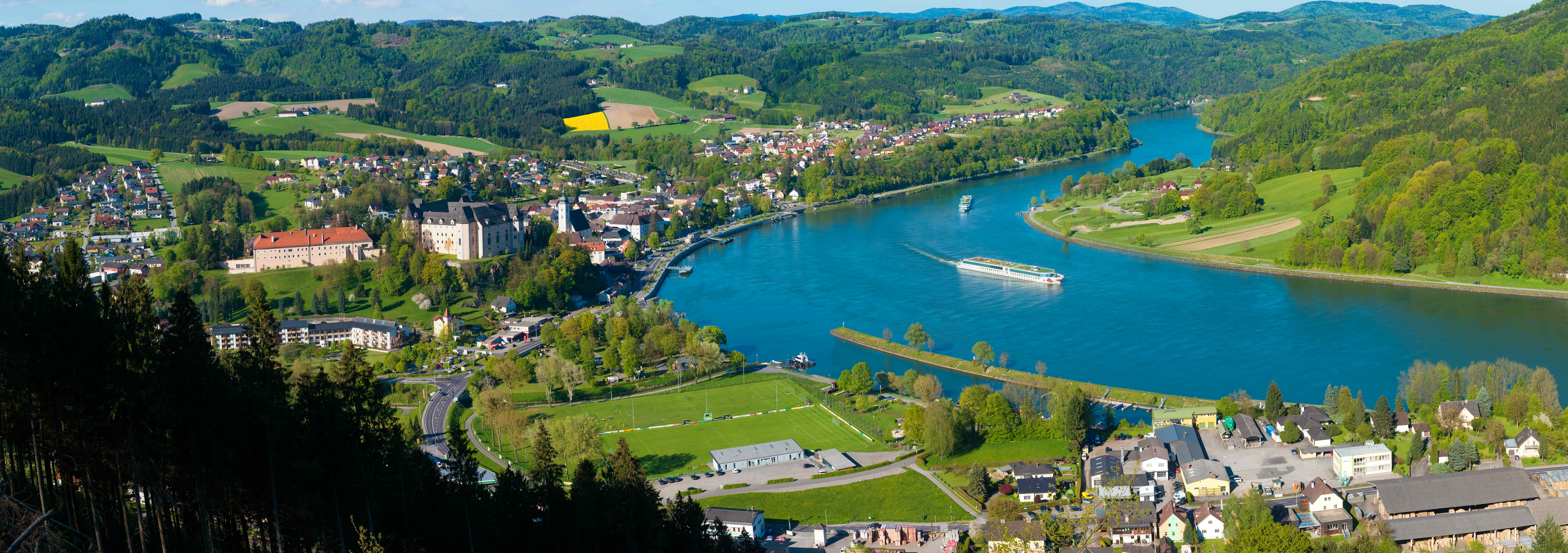 Camping an der Donau