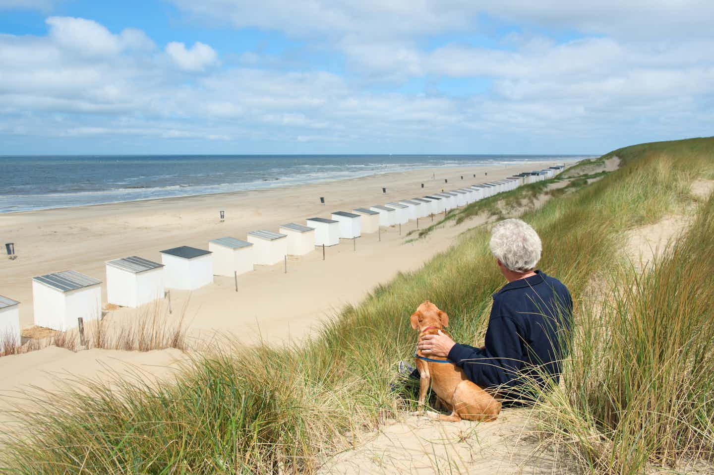 Camping avec chien à Texel