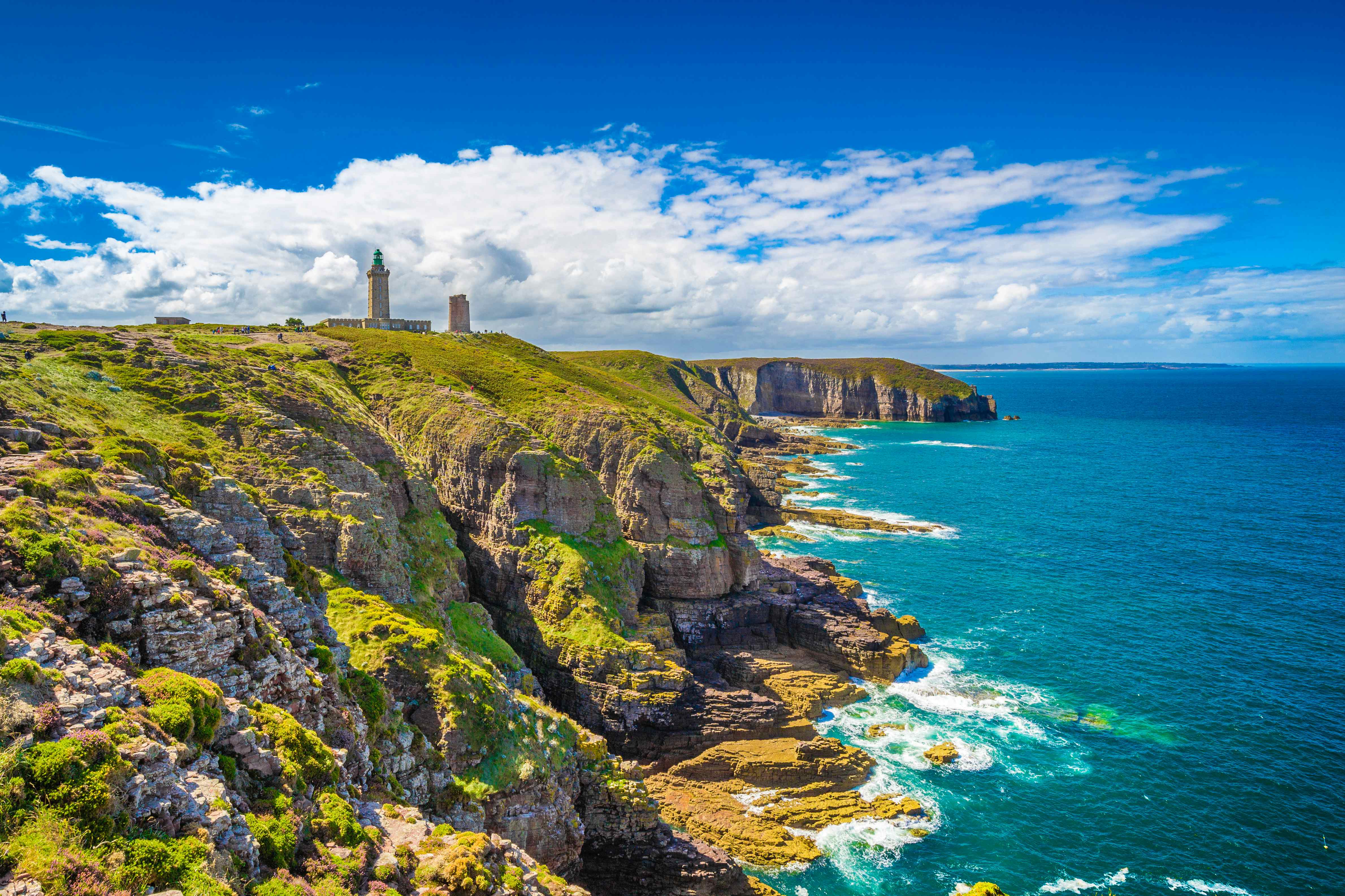 Camping am Meer in der Bretagne