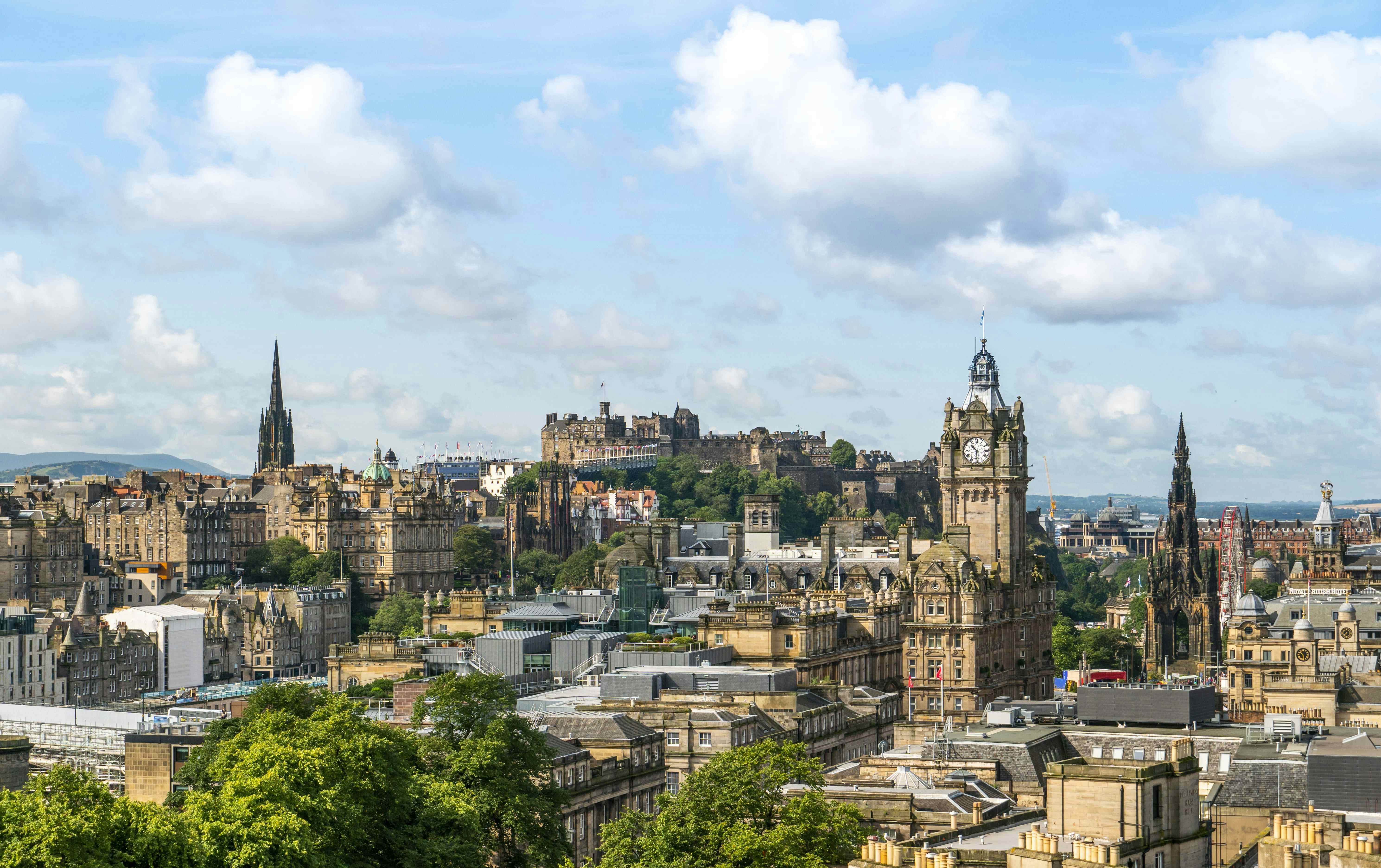 Camping in Edinburgh