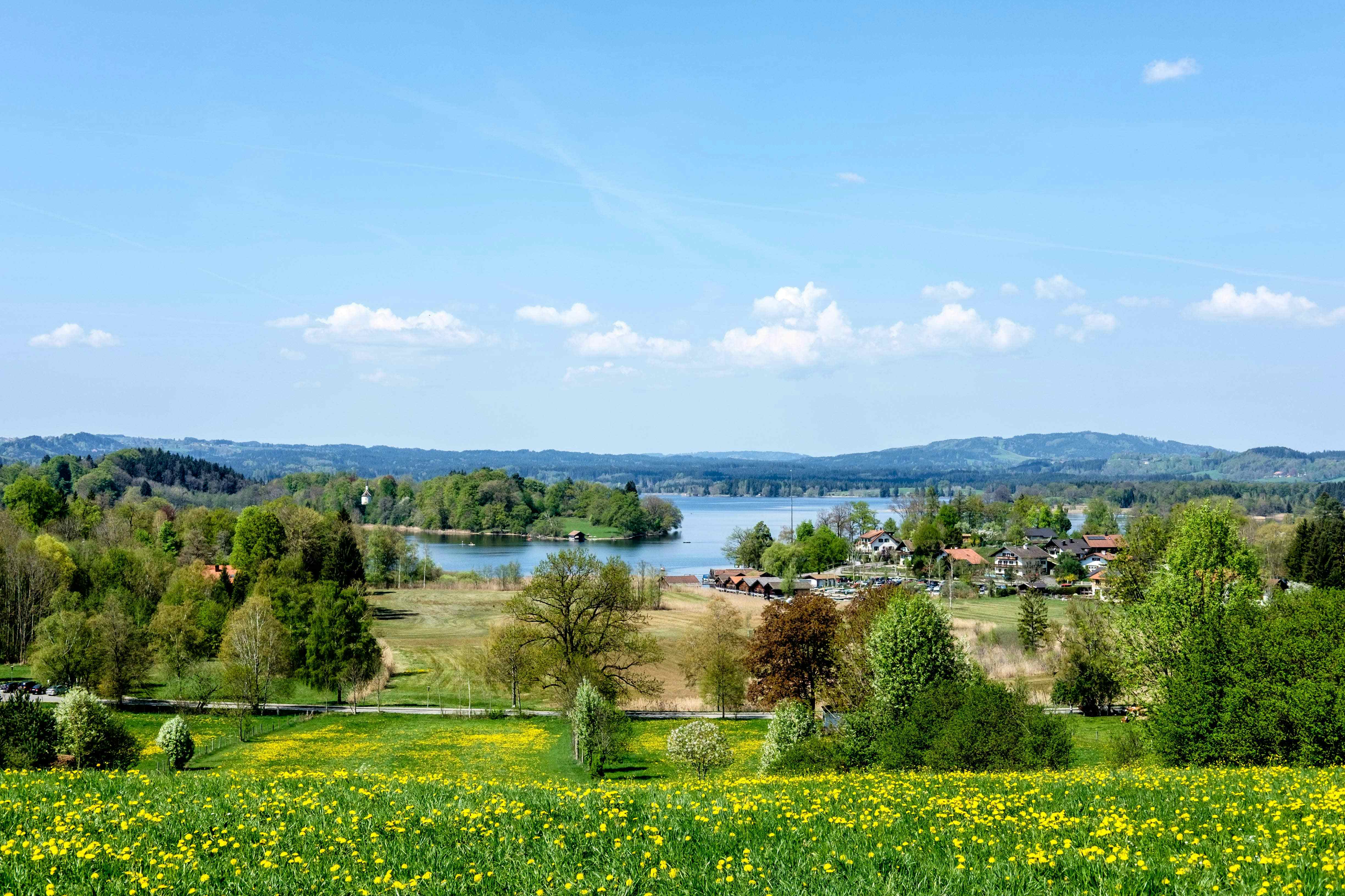 Camping in Seehausen am Staffelsee