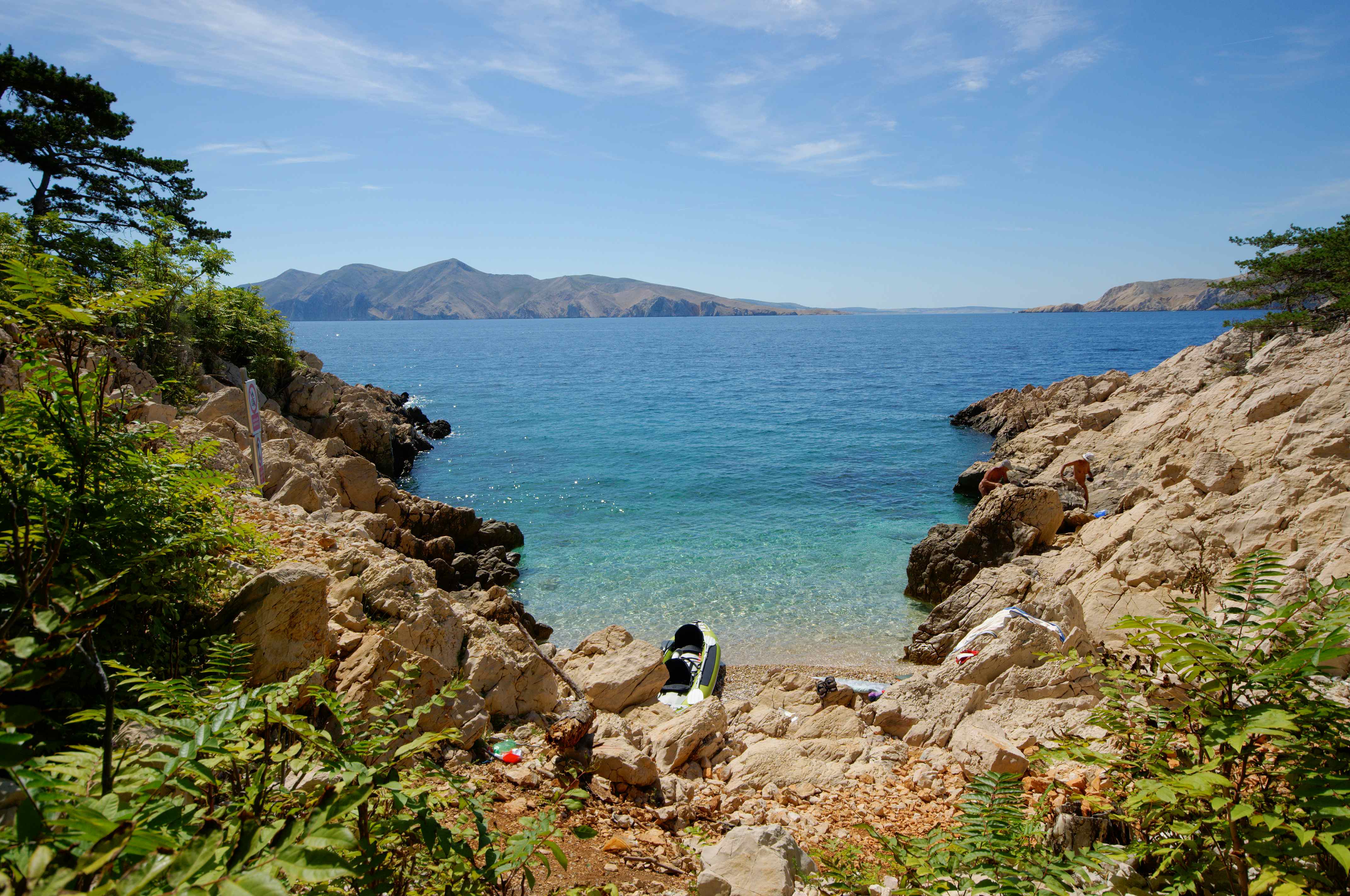FKK Camping am Meer in Kroatien