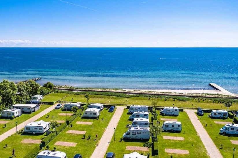 Camping mit Hund auf Fehmarn