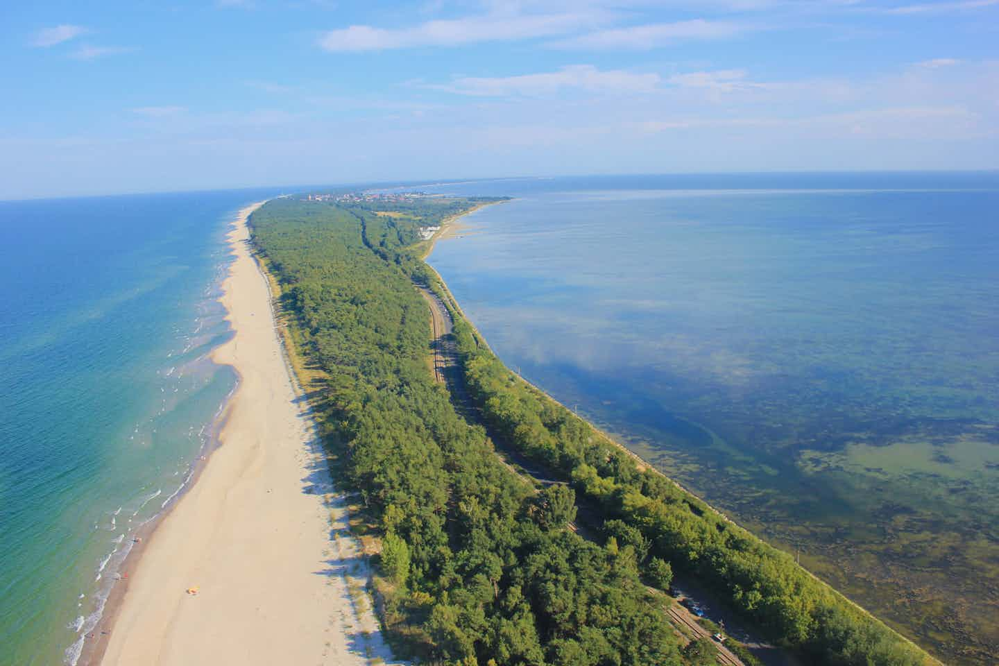 Camping auf der Halbinsel Hel