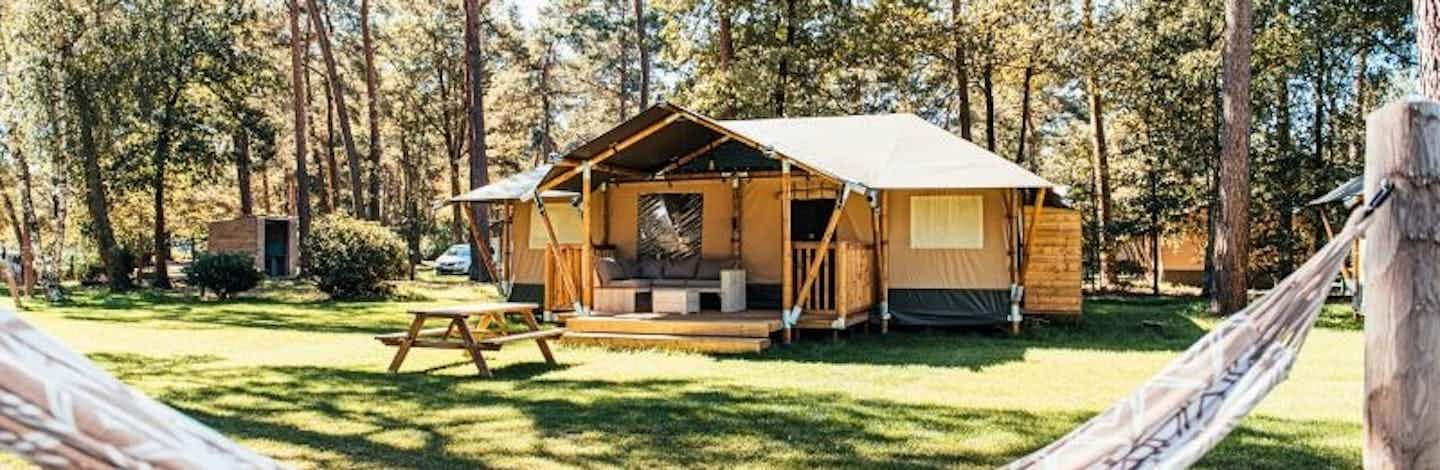 Safari tent in Nederland