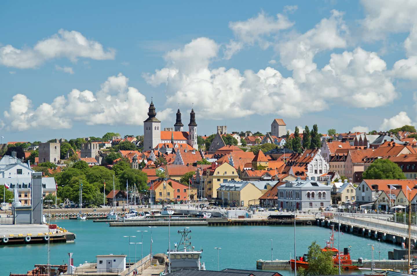 Camping dans le compté de Gotland