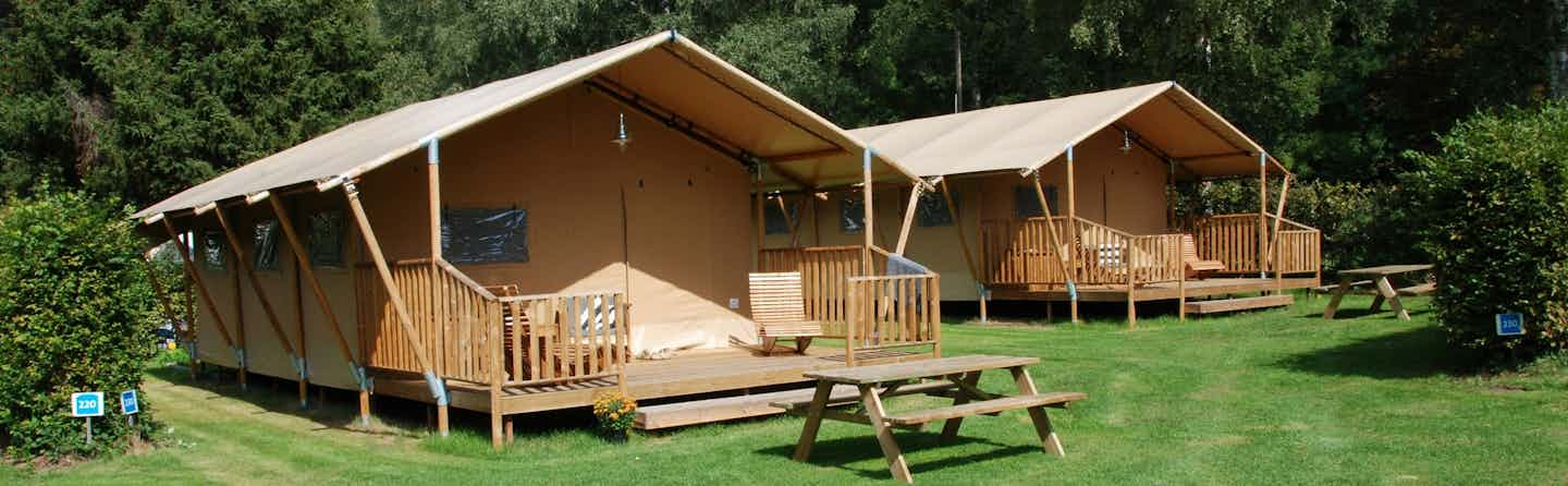 Safari tent in Spanje