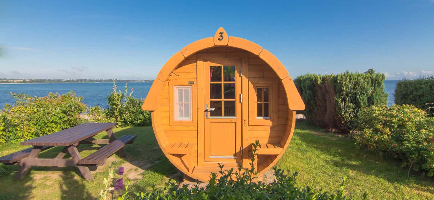 Glamping in Deutschland am Meer