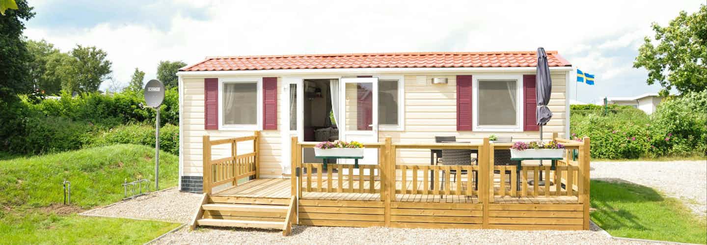 Mobile homes on the Baltic Sea