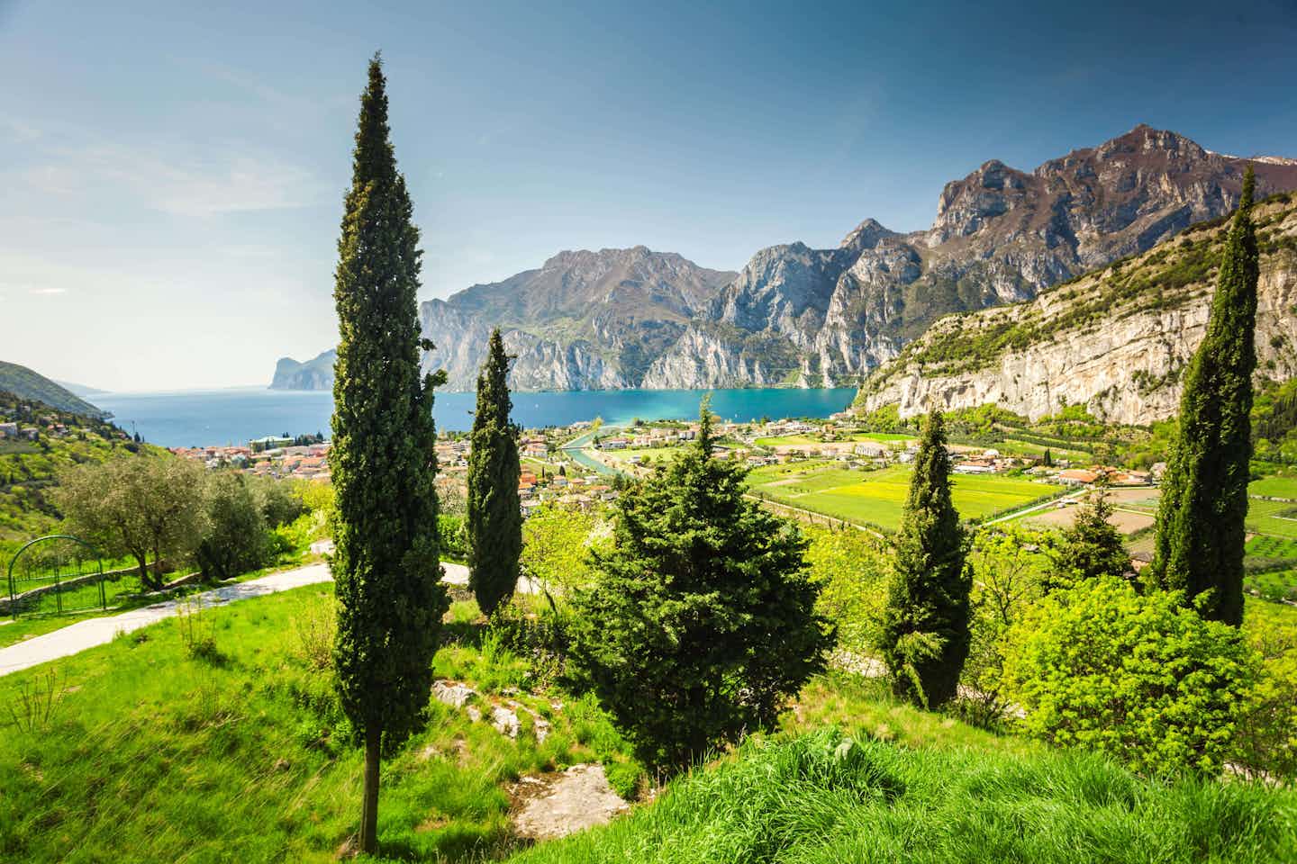 Camping nel nord del Lago di Garda
