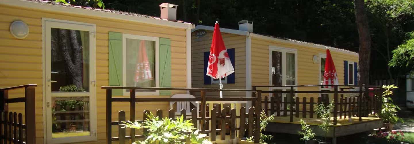 Mobilheime in Ligurien