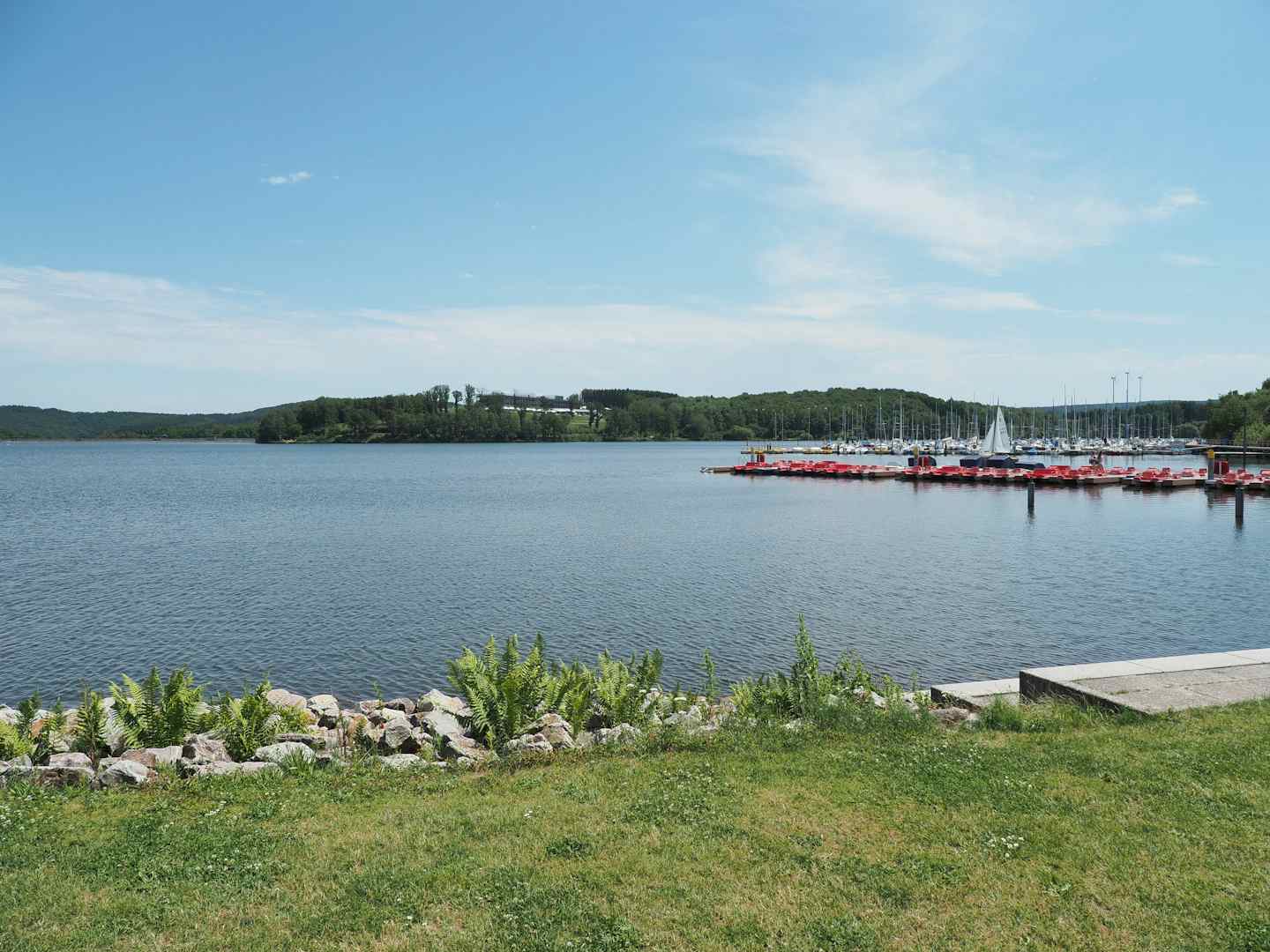 Camping au lac de Bostal