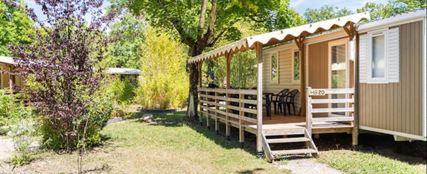 Mobil-homes dans le sud de la France