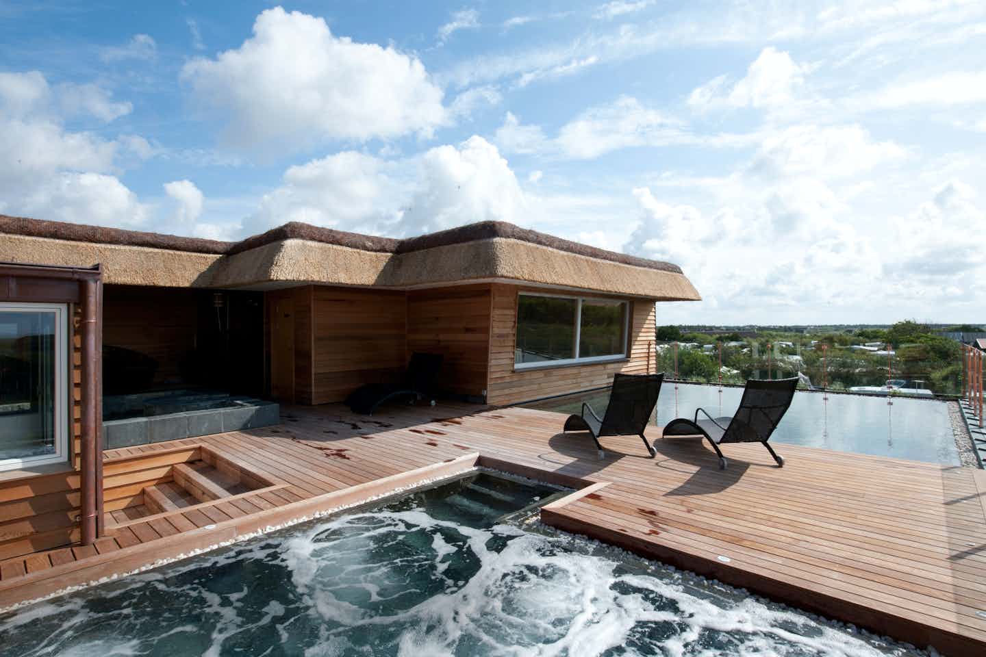 Glamping on the North Sea