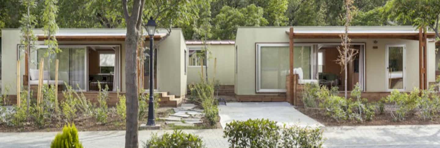 Mobil-homes dans le nord de l'Espagne