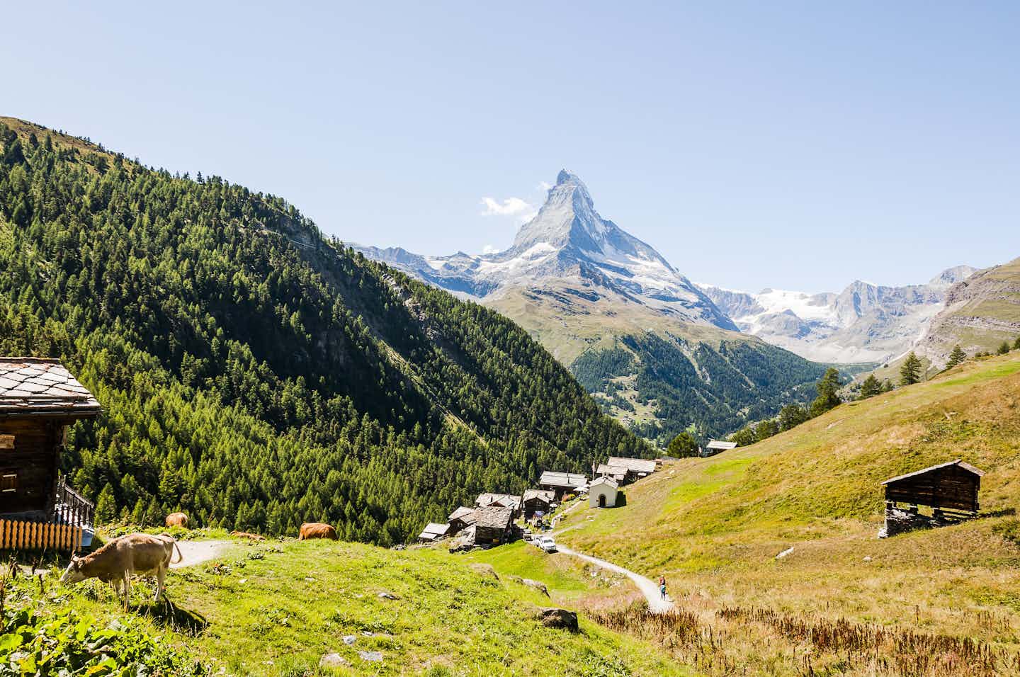 Camping dans le Valais