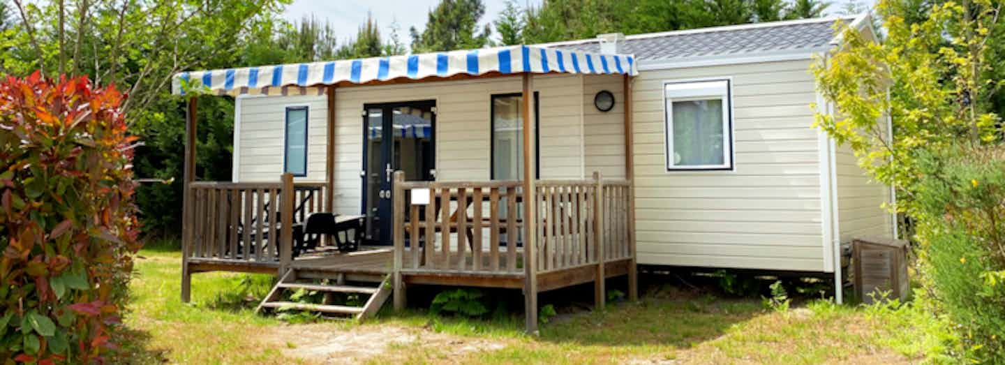 Mobil-homes dans le nord de la France