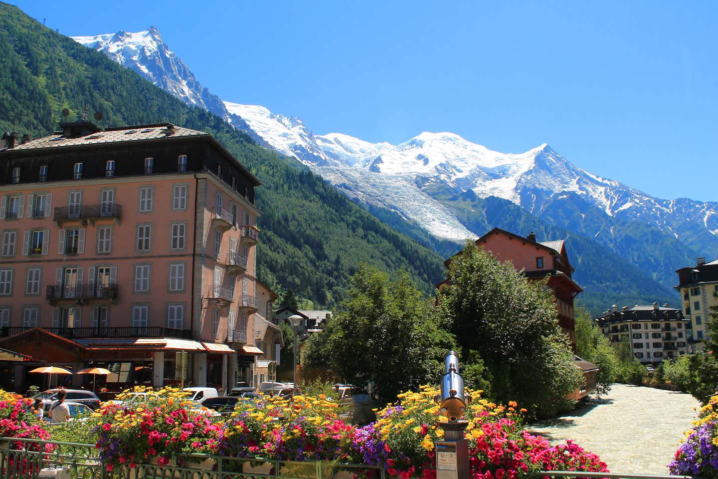 Camping in Chamonix