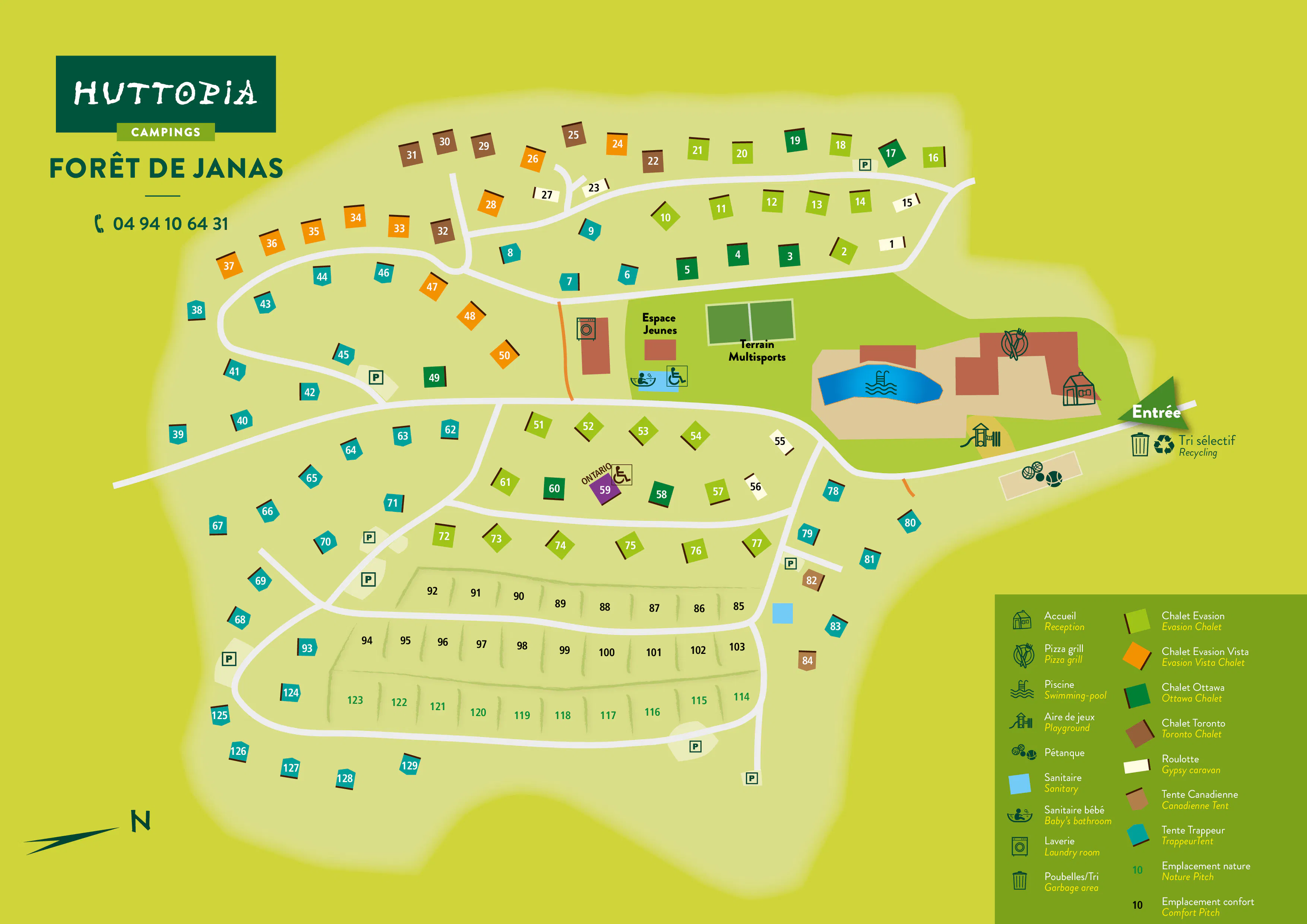 Huttopia Forêt de Janas | ANWB Camping