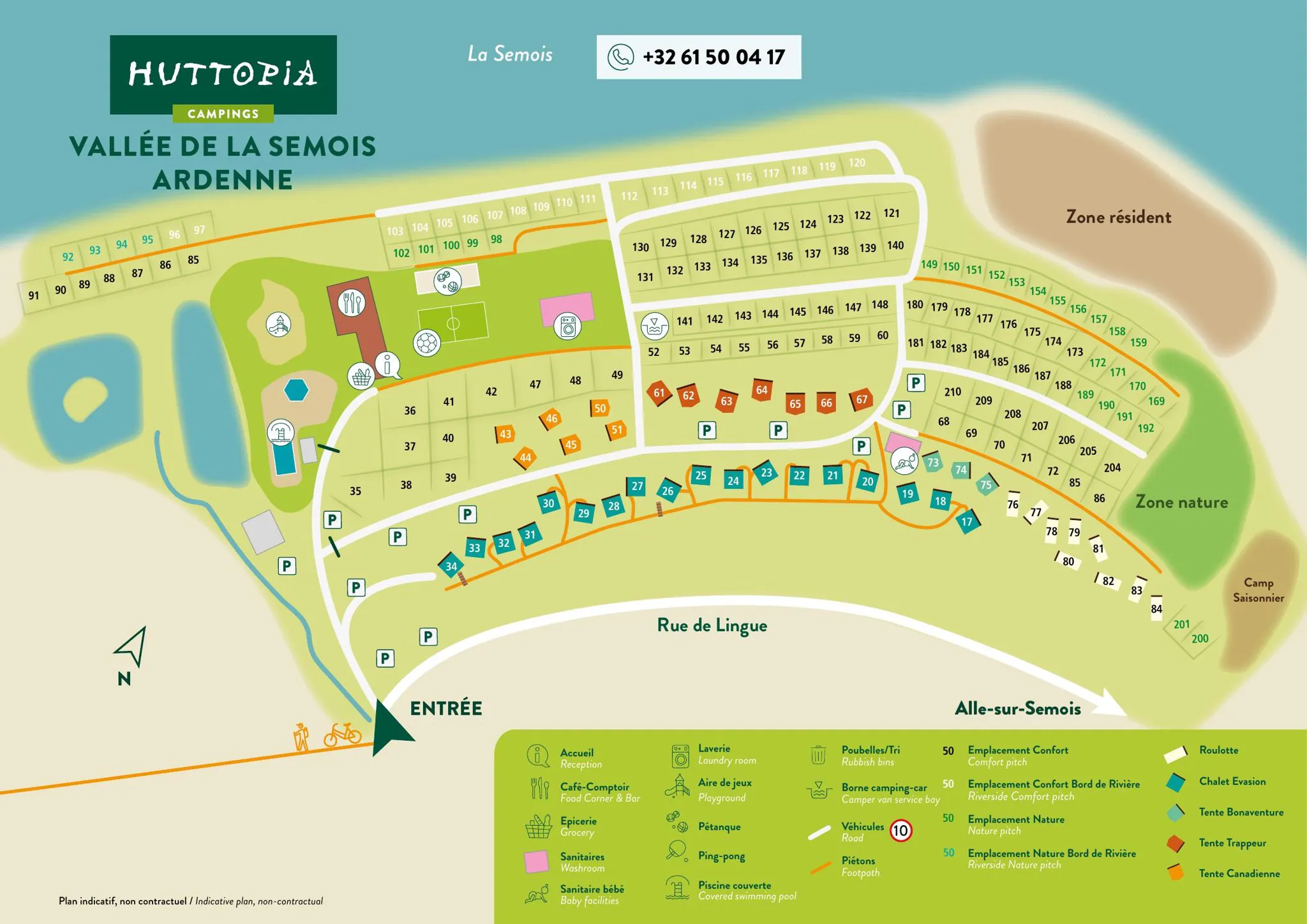 Huttopia Vallée de la Semois - Ardenne | ANWB Camping